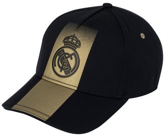 Real Madrid Real Childrens Cap - Official Collection Adjustable Size, Black, One size