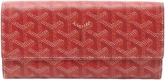 Goyard Pre-owned Wallets, female, Red, Size: ONE SIZE Pre-owned Vintage Wallet
