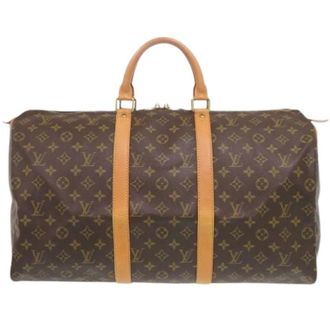 Louis Vuitton Pre-owned Boston Bag - unisex - Louis Vuitton Vintage - Vintage Weekend Bags - Brown - ONE SIZE - Pre-owned
