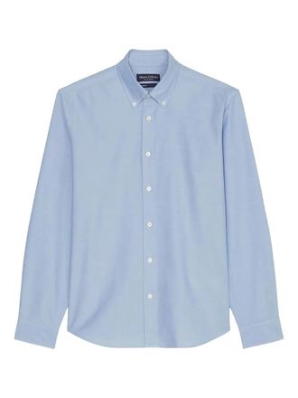 Marc O'Polo button-down shirt - men - Cotton - L - Blue