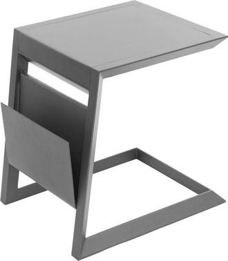 Hesperide Hesperide - Mesa Auxiliar De Jard&iacute;n Cuadrada Allure Antracita - 55 X 45 X 55 Cm - Hesp&eacute;ride