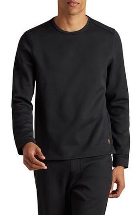 Rhone The Quantum Ribbed Pullover in Black at Nordstrom Rack, Size Xx-Large