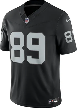 Nike Brock Bowers Las Vegas Raiders Nike Mens Dri-FIT NFL Stitched Limited Jersey in Black | 37NMORLH8DF-NUG