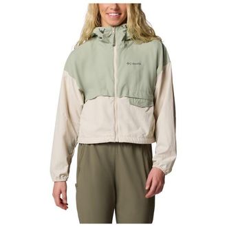 Columbia Spire Valley Cropped Windbreaker Windjacke f&uuml;r Damen | beige