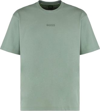 HUGO BOSS Crew Neck T-shirt In Cotton