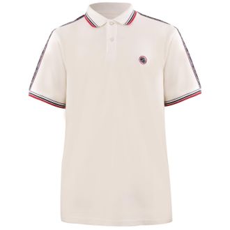 Pretty Green Heren Eclipse Regular Korte Mouwen Polo Shirt (Wit)