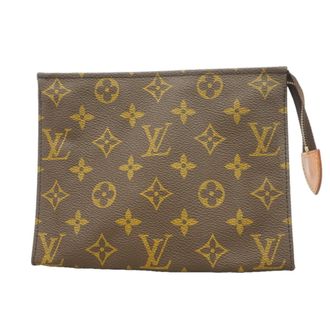 Louis Vuitton Brown Pouch (Pre-Owned)
