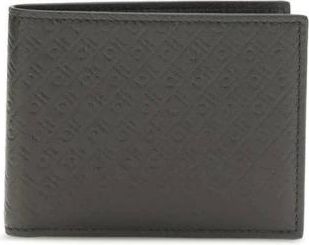 Ferragamo Portafoglio Bi-fold con Logo Gancini in Rilievo - - Accessories - Uomo - Nero - ONE SIZE