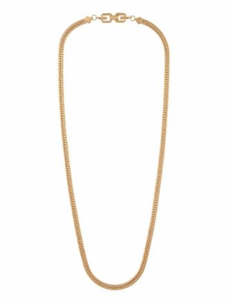 Givenchy 1980s curb chain necklace - women - Gold Plated Brass - One Size