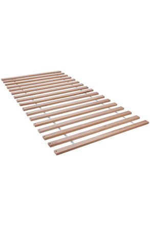 Xora Rollrost, Buchefarben, Holz, Buche, massiv, 90x200 cm, Schlafzimmer, Lattenroste, Rollroste