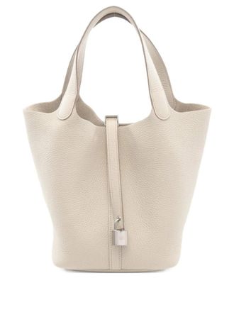 Hermès 2024 Picotin Lock MM handbag - Neutrals