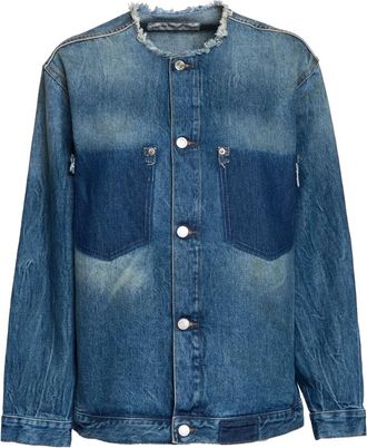 Department Five Department Five, Dames, Jassen, Blauw, Maat: 2XS Denim