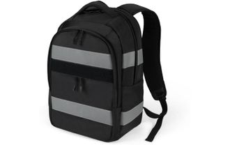 Dicota Rucksack DICOTA Reflective 25 Liter - V2, Herren, Gr. B/H/T: 32cm x 45,5cm x 22cm, schwarz, Rucks&auml;cke Rucksack