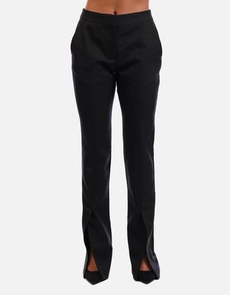 Off-white Womens Tech Drill Basic Slim Pants - Black - Size: 14