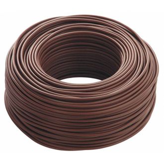 OEM 100 X Cavo Elettrico Fs180r18 Sez 3x1,50 Mm Marrone