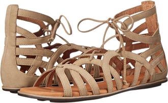 Gentle Souls Womens Gentle Souls by Kenneth Cole Break My Heart Sandal Beige Strappy VER1219