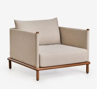 Sklum Sklum - Sill&oacute;n En Madera De Acacia Olivia