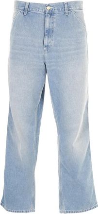 Carhartt Work in Progress Simple Pant - Heren - Regular Fit Jeans - Blauw - W34 - Katoen - Jeans