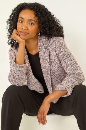 Roman Boucle Stretch Blazer