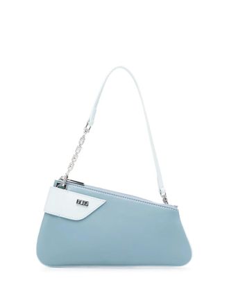 GCDS Comma Notte shoulder bag - women - Calf Leather - One Size - Blue