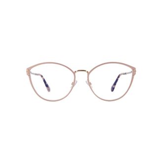 Tom Ford Mens Multi-Color Cat Eye Eyeglass Frames FT5573-B072