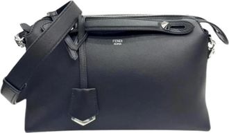 Fendi Pre-owned Vintage Crossbody Bag - Dames - Vintage Schoudertas - Zwart - ONE Size - Leer - Vintage
