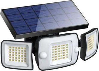 OEM L&aacute;mpara Solar Exterior De 6000 Mah Con Sensor De Movimiento, 1200 L&uacute;menes, Ip65, Iluminaci&oacute;n Solar Exterior, Foco De Seguridad Led, Aplique De Pared E