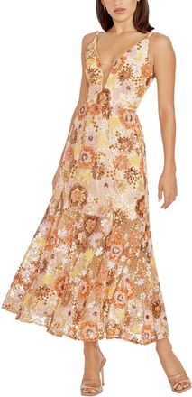 Dress The Population Dress The Population Sierra Fit & Flare Dress