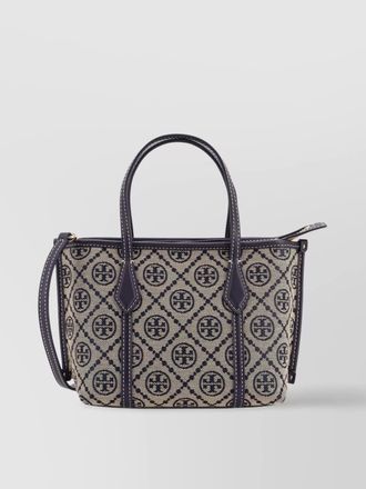 Tory Burch perry t monogram mini tote bag