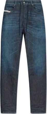 Diesel 2032 D-Krooley-B Jogg Jeans - Heren - Regular Fit Jeans - Blauw - W28 - Katoen - Jeans