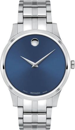 Movado Mens Classic Blue Dial Watch