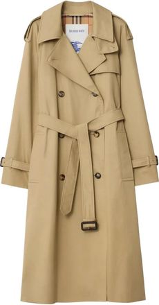 Burberry Trench doppiopetto con cintura - Toni neutri
