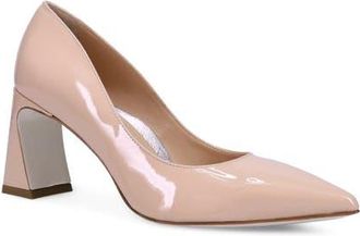 Ron White Cassanda Pointed Toe Pump in Blush Patent at Nordstrom, Size 10-10.5Us