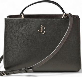 Jimmy Choo London Leather Handbag Shoulder Bag (Pre-Owned)