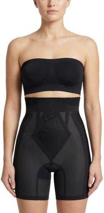 Rago Firm Control High Waist No Top Roll Girdle in Black at Nordstrom, Size X-Large