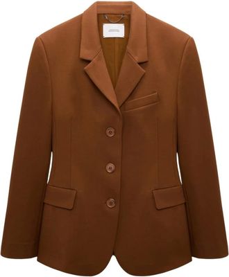 Dorothee Schumacher Blazer Emotional Essence - Jackets - Mujer - Marr&oacute;n - L