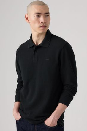 Levi's Long Sleeve Original Polo - Hombre - 2XL - Negro / Mineral Black