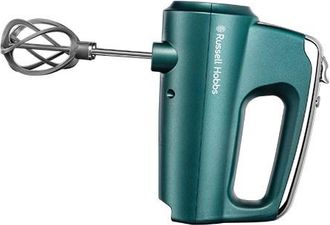 Russell Hobbs 25891-56 Batidor Mezclador Swirl, 5 Velocidades, Funci&oacute;n Turbo, 1 Par De Batidores H&eacute;lice, Pala, Batidores - Turquesa