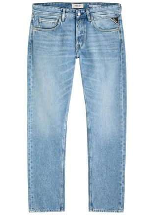 Replay Grover Straight-leg Jeans - Light Blue - 3332 (W33 / M)