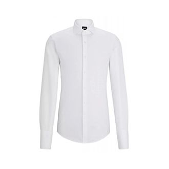 HUGO BOSS Hombre, Camisas, Blanco, Talla: L