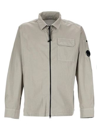 C.P. Company Regular Fit Zip-Closure Overshirt