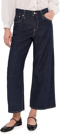 Levi's Middy Wide Leg Ankle Womens Clothing Public Persona : 28 27, Cotton/Denim/Elastane