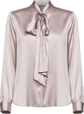 Tagliatore Blusa con corbata Lavalli&egrave;re - Blouses & Shirts - Mujer - Rosa - M