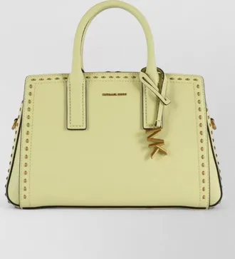 Michael Kors leather bucket bag