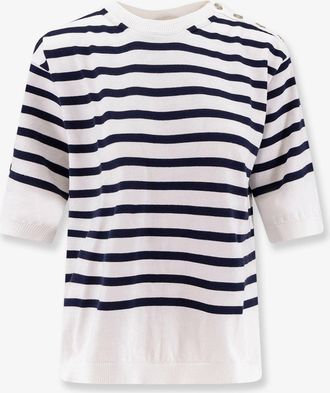 Semicouture Maglia in cotone a righe - SEMICOUTURE - gender_Woman