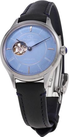 Orient Star Automatic Blue Skeleton Dial Ladies Watch RE-ND0012L00B