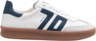 Back70 Double Sneaker - Heren - Sneakers - Wit - 42 EU - Leer - Schoenen