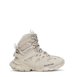 Balenciaga Beige Mesh And Nylon Track Hike Sneakers, Brand Size 41 ( US Size 11 )
