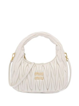 クラッチバッグ MIU MIU Woman Clutch White 5BK004 2AIX F0009 miu MIUMIU ミュウミュウ ショルダーバッグ 5NI007 AEFX