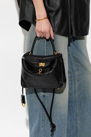 Balenciaga Rodeo Mini Handbag, Womens, Black